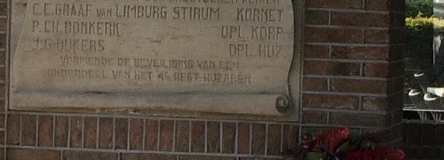 20180511 Herdenking Huzaren aan de N224
